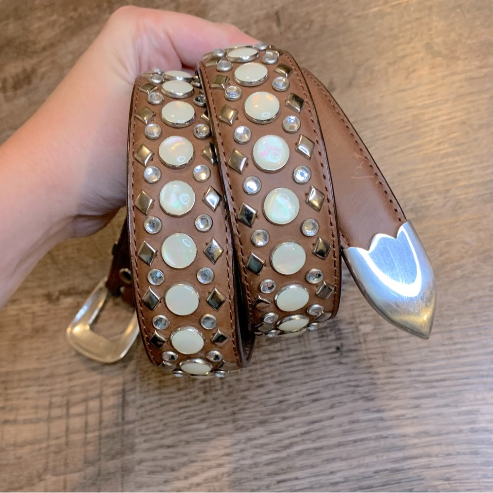 Vintage 3D Belt Company Belt